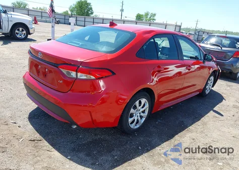 2021 Toyota Corolla Le из США, поврежденный, VIN 5YFEPMAE6MP266086